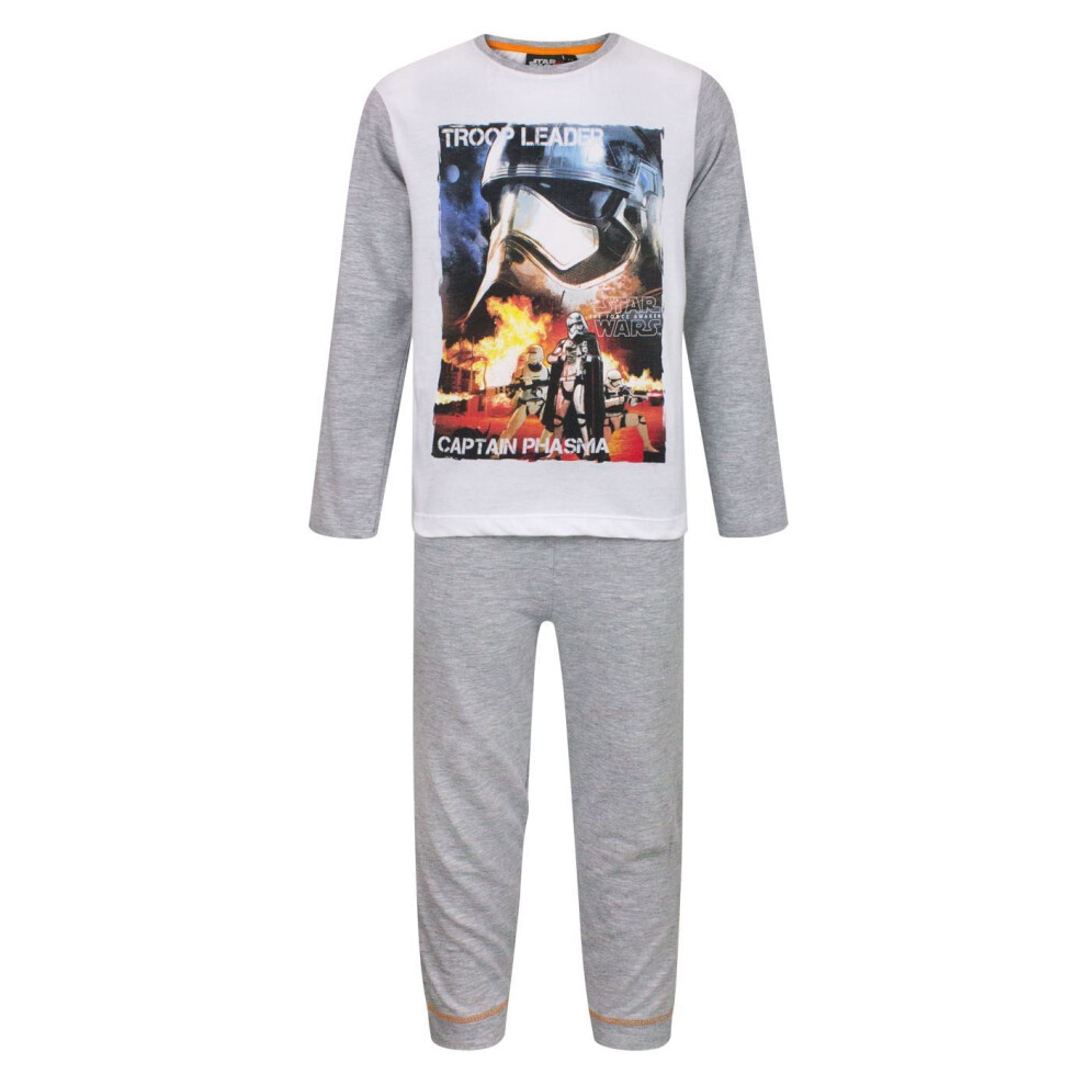 Star Wars Short Sleeve Short Leg Pyjama Set (Boys Grey)