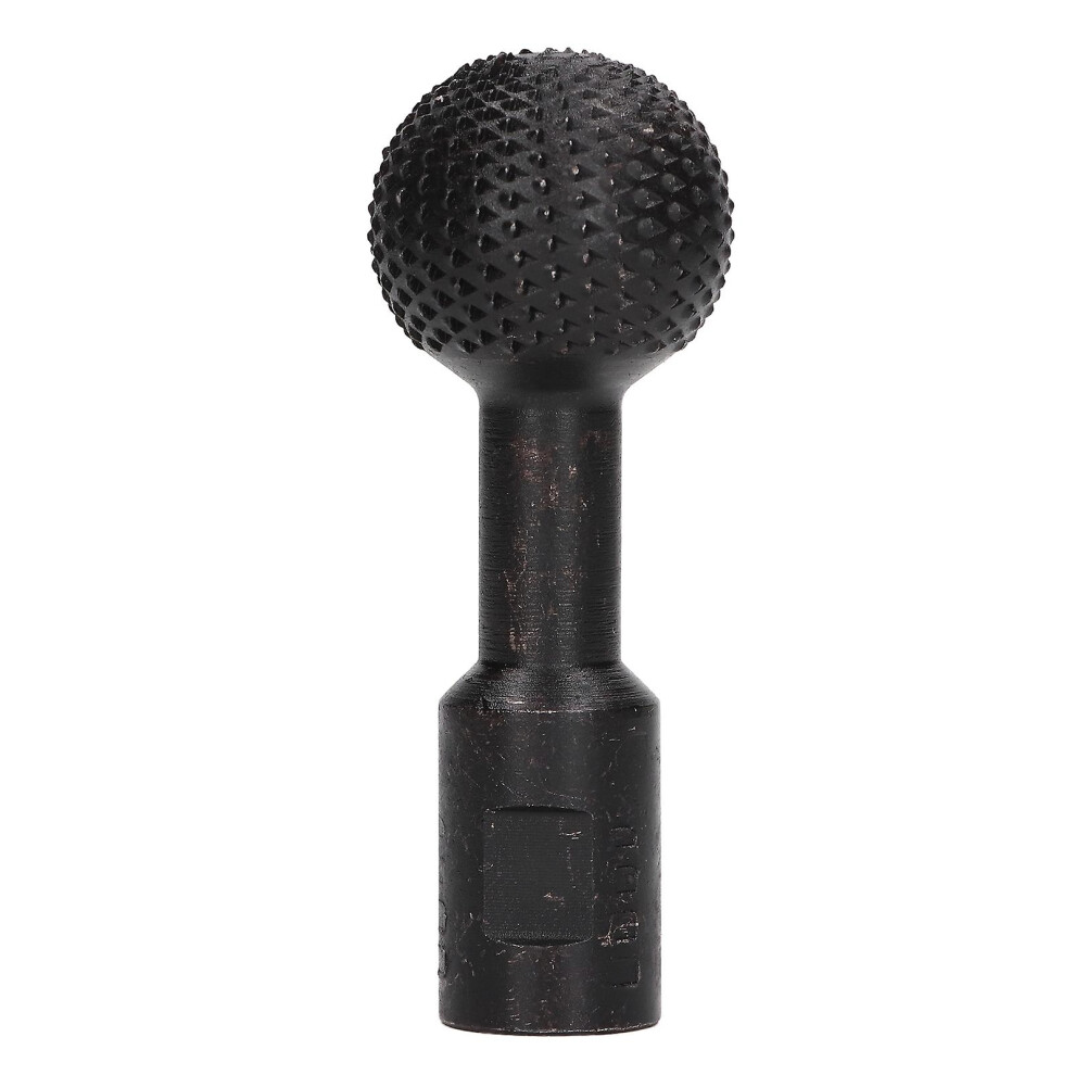 14mm Spherical File Ball Head Grinding File Rotary Burr For Woodworking Carving Polishing Black