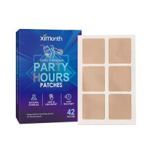 Health And Wellness Products Party Patches 42 Pack For A Better Morning, Party Natural Recovery Patches - Use Before Drinking, Enjoy No Regret Night A