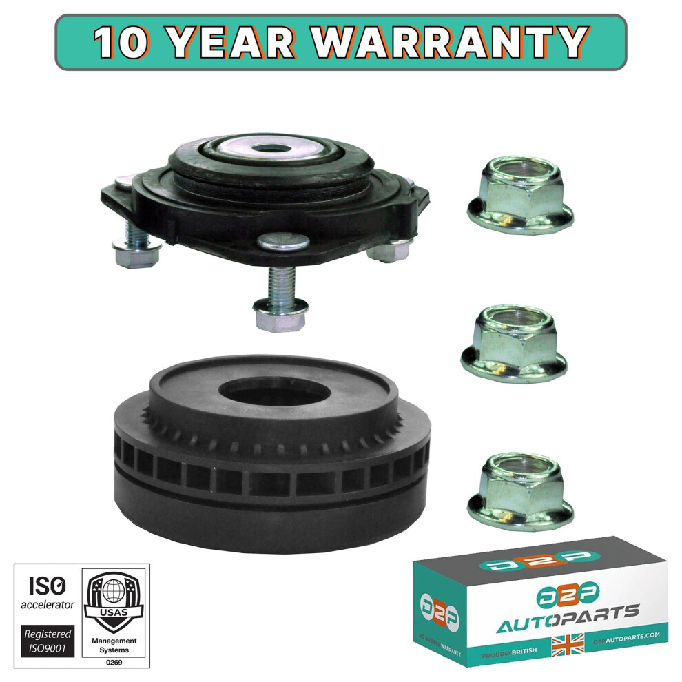 Front Suspension Top Strut Mount & Bearing For Ford Fiesta Mk5 Mk6 2001 - 2008 5056167412410