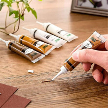 (light teak) Furniture Scratch Repair Paste, Best Furniture Repair Paste