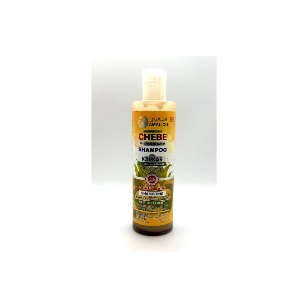 Chebe Powder Shampoo for Hair Growth with Karkar Oil for Hair Growth and Karkar oil - 250 ML