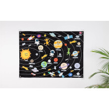 (Solar System) Solar System for Kids Toys with 61 Felt Figures Birthday Gifts of Planets
