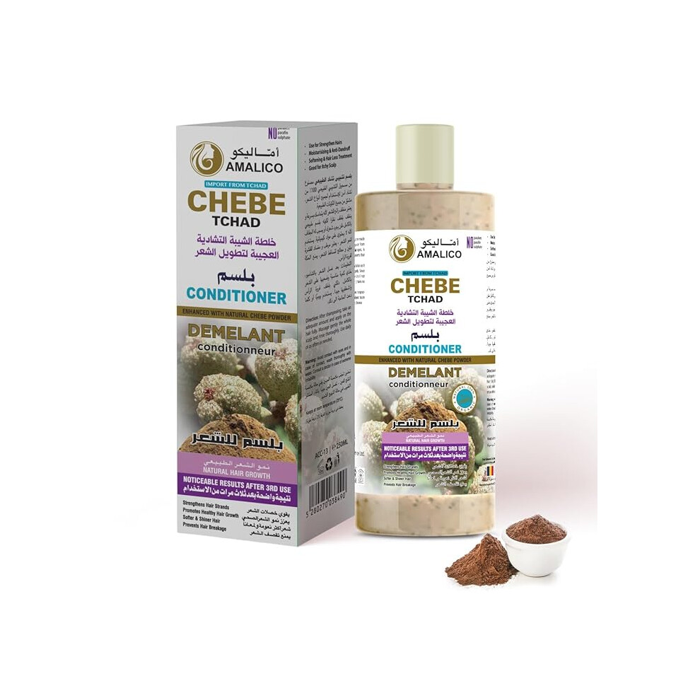 Chebe Powder Conditioner - Ready to Use Chebe Powder for Hair Growth Hair Conditioner (250)