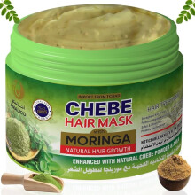 Chebe Hair Mask with Moringa Natural Hair Growth 360g | Hair Regrowth Treatment