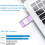 128gb Flash Drive, 4-in-1 Usb C-shaped Memory Stick, Photo Stick External Storage Thumb Drive Compatible With Iphone Ipad Android Computer. 4