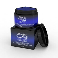Blue Velvet Toning Mask, Hair Toner For Bleached Hair From Blonde By Choice, Deep Conditioning Hair Treatment With Scalp