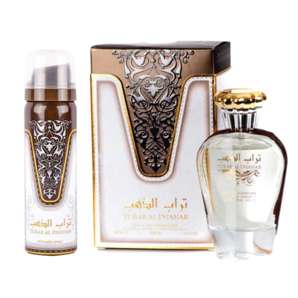 Turab Al Dhahab Perfume | Turab Al Dhahab EDP Women Eau de Parfum 100ml | Coconut, Jasmine and White Musk Fragrance