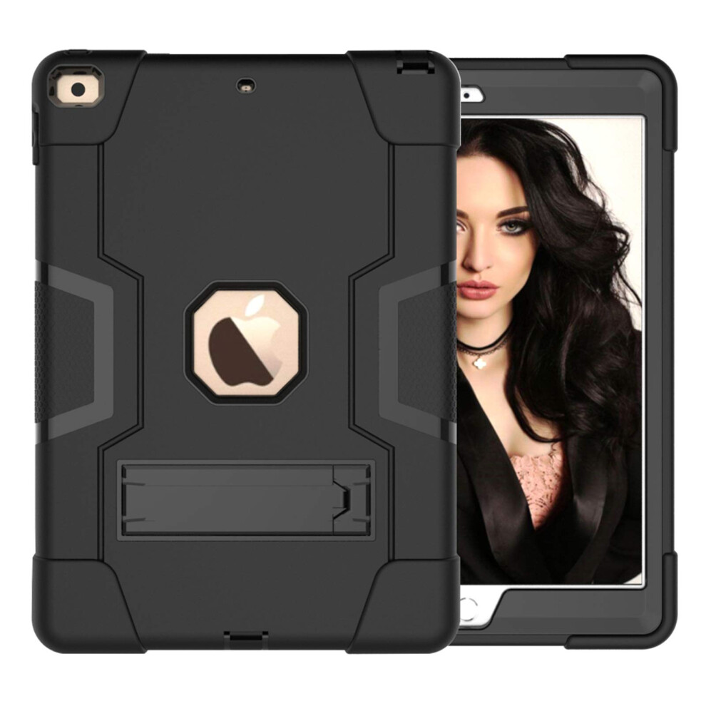 Case for iPad 9/8/7, 9th/8th/7th Generation 10.2 inch 2021/2020/2019, Heavy Duty Rugged Shockproof Protective Cover,