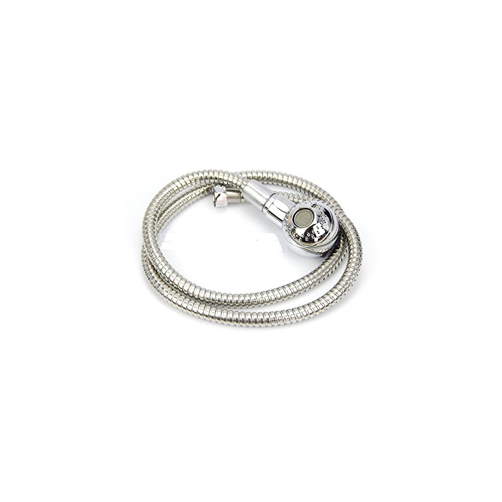 Chrome Showerhead - Shower Head Hose Spray Sprayer Salon Hairdresser Sink Basin Hotheadz Hose Backwash Back Wash Bowl 3365961511765