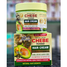 Amalico Chebe Tchad Hair Cream With Avocado Oil Enhanced With Natural Chebe Powder & Avocado