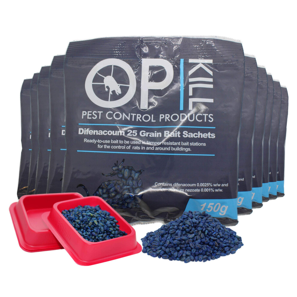 Professional Rat & Mouse Killer Poison Grain MultiPack 1.5kg Strongest Bait Available Fast acting Safe for Professional-image-OPC-PDSBVNY-NEW