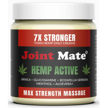 Hemp Cream with Arnica Gel Combination Super Strength Daily Massage for Knee Hip Shoulder Arms Legs pre/Post Workout