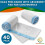 Commode Liners with Absorbent Pad Pack of 40 | Commode Liners Bags Super Absorbent Disposable | For Commodes, Bed Pans, 2