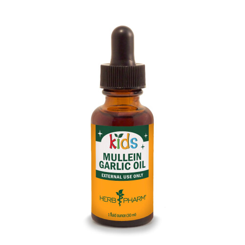 Herb Pharm, Kinder Königskerze Knoblauchöl, 1 fl oz (30 ml)