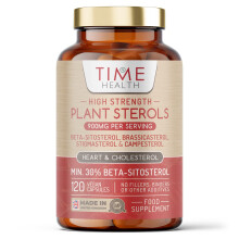 Plant Sterols – 900mg per Serving – High Strength 30% Beta-Sitosterol – Cholesterol & Heart Support – UK Made to