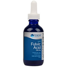 Fulvic Acid | Liquid Ionic Fulvic Acid | 250 mg | Intestine, Digestion, Skin, Brain | Mineral Complex 72+ Minerals and