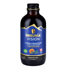 Vision - Wild Blueberry Concentrate + Lutein 20 mg. Eye Health Antioxidant Supplement. Liquid Formula. Delicious Taste.