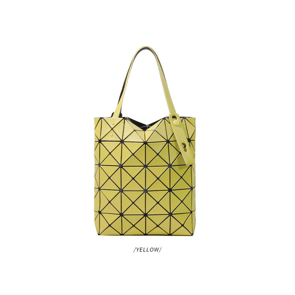 (January new color large yellow) Original Quality New Rhombus Bag Lifetime Mini Small Square Box Wild Four Packets Fashion Mini Ladies Handbags