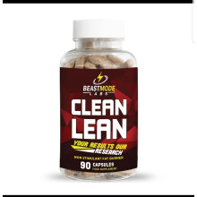 Beastmode Labs Clean Lean Non-Stim Fat Burner - Caffeine-Free Weight Loss Support-Thermogenic Fat Burners-Belly Fat