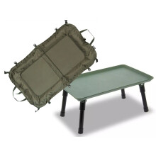 Carp Fishing Beanie Unhooking Mat NGT Padded Large 110cm x 60cm AND Bivvy Table