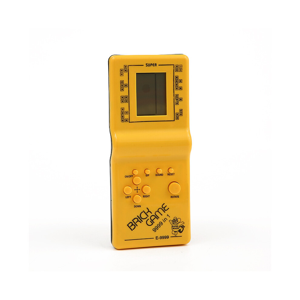 Rywolt (Yellow) Children Retro Game Consoles Big Screen Tetris Electronic Toys Interesting