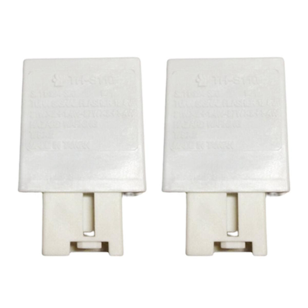2pcs Automobile Signal Relay Hazard Warning Steering Flasher For 6 Mpv 2002-2006 Gj6a66830 3211224320