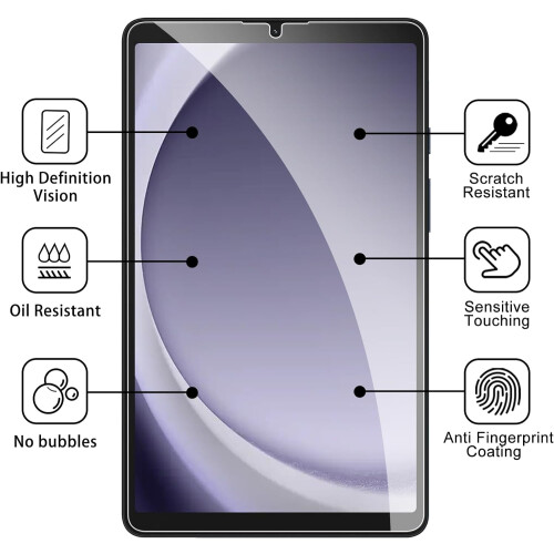 Samsung Galaxy Tab A9 Tempered Glass - 2 Pack 1