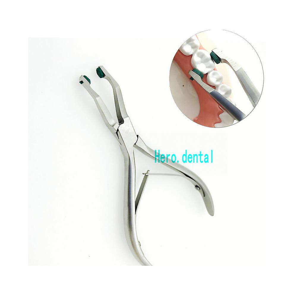 Crown Plier With Rubber Tipped Dental Surgical Plier Dental Plier Instrument Green