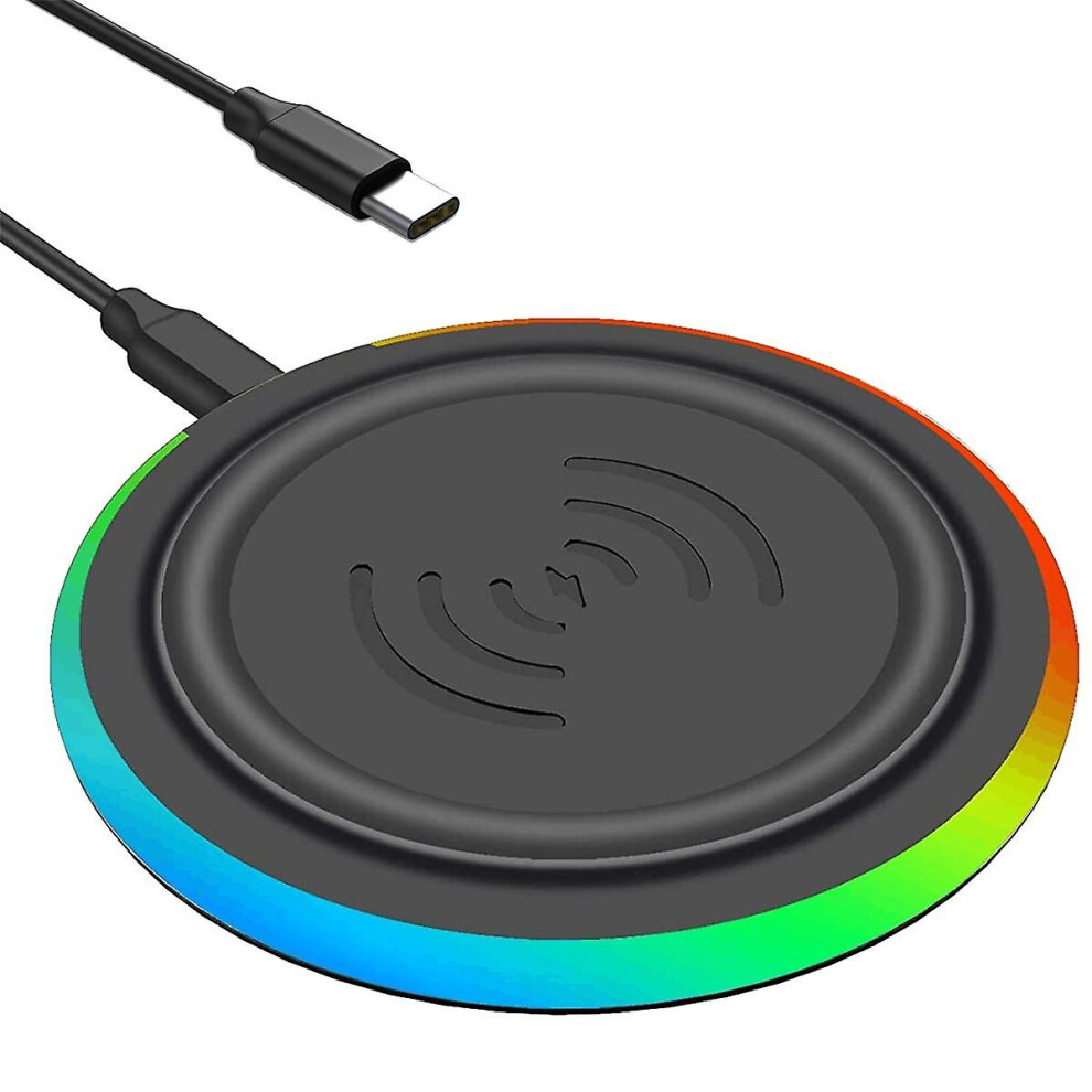 15w Wireless Charger For Galaxy S23 Ultra S22  S21 S20 Fe S10 S9 S8, Wireless Charger Pad Phone Cha