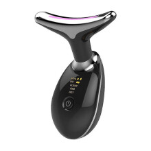 (black) Micro-glow Portable Handset,neck Face Firming Wrinkle Removal Tool