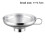 Gourmet Jam Funnel Large Opening Filling Funnel Stainless Steel 1