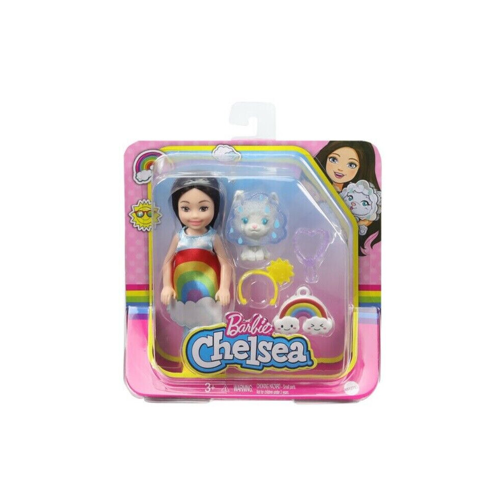 Barbie Chelsea Rainbow Dress Up Costume Doll