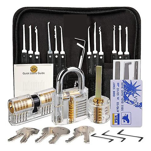 30pcs Lock Picking Kit Tools Unlocking Set Lock Picks