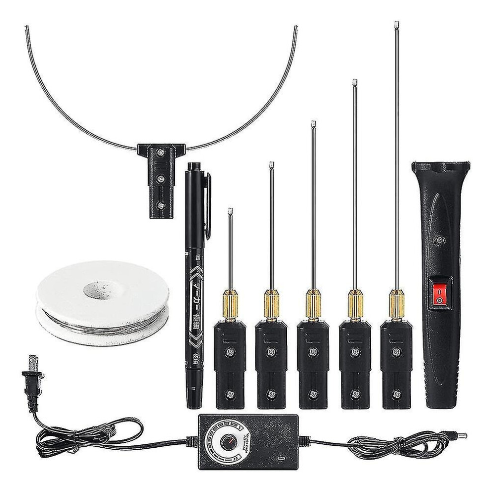 Hot Wire Foam Cutter Kit With Temperature Controller, 100-240v /24w Electric Cutting For Art Craft