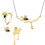 Ring Bee ring Animal earrings Necklace jewelry 3