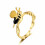 Ring Bee ring Animal earrings Necklace jewelry 4