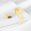 Ring Bee ring Animal earrings Necklace jewelry 5
