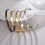 Open bracelet Loose C-shaped bracelet 3
