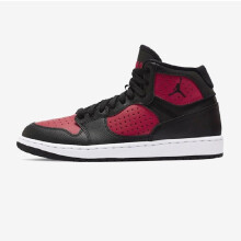 (Black/Gym Red-White, UK8) Nike Jordan Access Men's Trainers Sneakers Basketball Fashion Shoes
