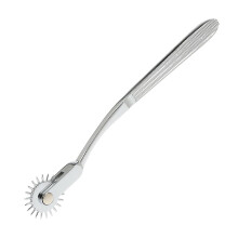 Medical Diagnostic Reflex Hammer Stainless Steel Pin Wheel Gear Roller Rolling Wartenberg Wheel Pinw