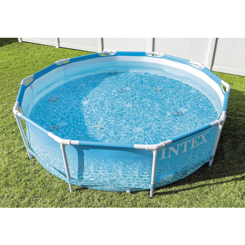Intex Intex Beachside Pool With Filter Pump And A Pool Cover - 10FT 2