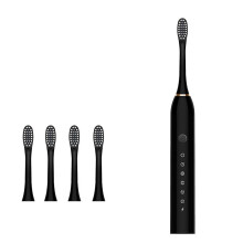 (black) Sonic Electric Toothbrush Smart Tooth Brush Ultrasonic Automatic Toothbrush 6 Modes Usb Fast Rechargeable Adult Ipx7 Waterproof