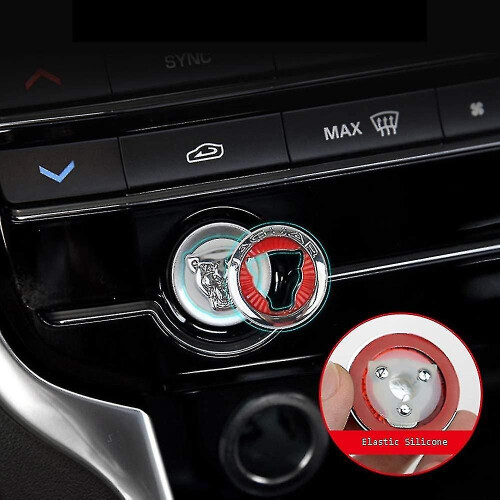 Keyless Car Engine Start Stop Button Cover Shell For Jaguar Xf Xe Xj E-pace F-pace 1