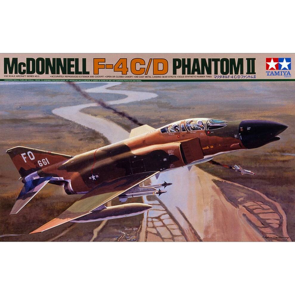 Tamiya 60305 McDonnell Douglas F-4C/D Phantom II 1:32 Model Kit