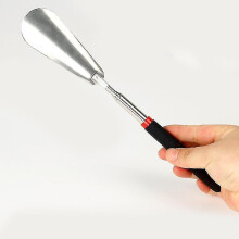 Telescopic Stainless Steel Long Handle Professional Flexible Shoe Horn Vel