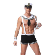 (20193) Sexy Mens Costume Cosplay Uniform Men Underwear Set Exotic Costumes For Valentine"s Day Sailor Doctor Cop Role Play Outfit Male