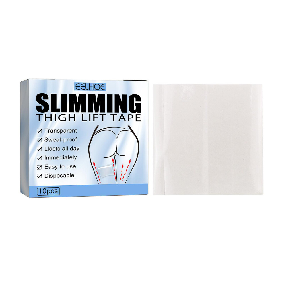 Eelhoe 10pcs Slimming Thigh Lifting Tape Leg Fiber Body Patch Beauty Stickers
