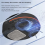 (White) Robot Vacuum Cleaner 4000Pa Suction APP Control 4