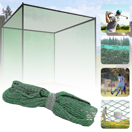 3x3m Golf Practice Net - Indoor/Outdoor Hitting Training Net, Durable Polyester, Auto Ball Return, Portable & Easy Assembly 2